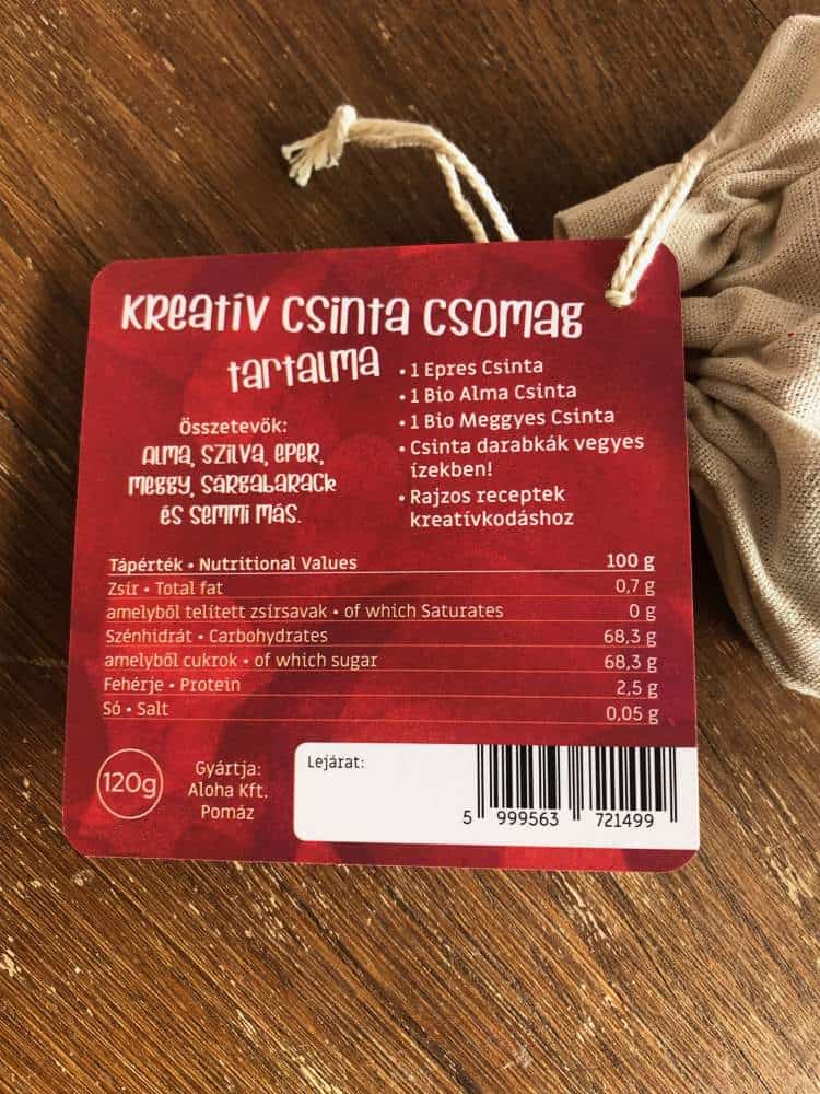 Csinta Mikulás csomag rajzos receptekkel és Csinta csipetekkel a zsákban - Image 4