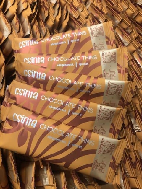 Csinta Chocolate Thins Sárgabarack - Image 3